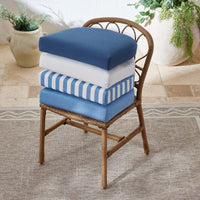 Contour Chair Cushion - Sapphire, 21 in . x 19 in.,Sapphire