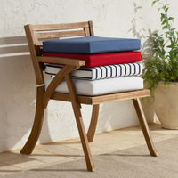 Replacement Knife Edge Chair Cushion - Sapphire, 21 in. x 19 in.,Sapphire