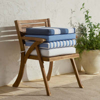 Replacement Knife Edge Chair Cushion - White, 18 in. x 18 in.,White