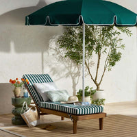 Chaise Lounge Cushion - Mason Stripe, 80 in. x 23 in.,Mason Stripe