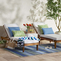 Chaise Lounge Cushion - White, 80 in. x 23 in.,White
