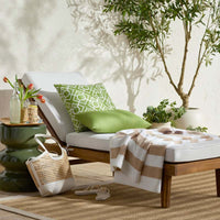 Chaise Lounge Cushion - White, 80 in. x 23 in.,White