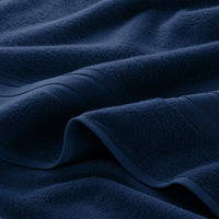 Turkish Cotton 6-Piece Bath Set - Navy,Navy