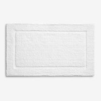 Regal Cotton Bath Rug - White, 30 in. x 72 in.,White